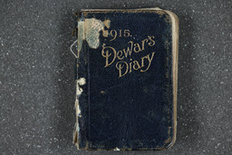 His pocket diary