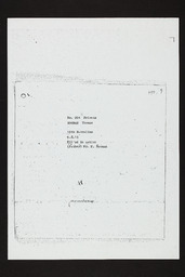 Photocopy of a form relating to Thomas Noonan's service in the First World War