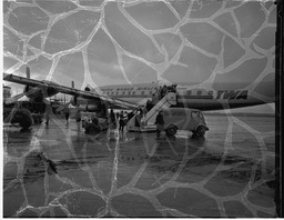 Trans World Airlines (TWA) Aircraft on Ramp at Shannon