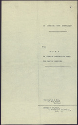 Copy correspondence between Rooper & Whately and Barrington & Son concerning the proposed sale of Limerick City Distillery to the Limerick Corporation