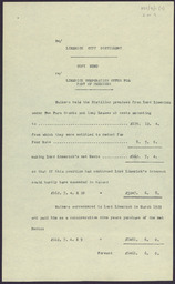 Copy correspondence between Rooper & Whately and Barrington & Son concerning the proposed sale of Limerick City Distillery to the Limerick Corporation