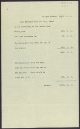 Copy correspondence between Rooper & Whately and Barrington & Son concerning the proposed sale of Limerick City Distillery to the Limerick Corporation