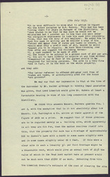 Copy correspondence between Rooper & Whately and Barrington & Son concerning the proposed sale of Limerick City Distillery to the Limerick Corporation