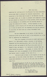 Copy correspondence between Rooper & Whately and Barrington & Son concerning the proposed sale of Limerick City Distillery to the Limerick Corporation