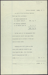 Copy correspondence between Rooper & Whately and Barrington & Son concerning the proposed sale of Limerick City Distillery to the Limerick Corporation