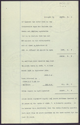 Copy correspondence between Rooper & Whately and Barrington & Son concerning the proposed sale of Limerick City Distillery to the Limerick Corporation