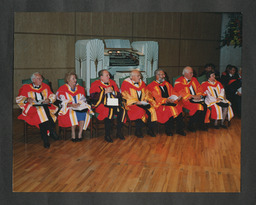 Honorary conferring of members of the Planning Board