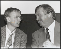 John Treachy with Bernard Allen at National Coaching Forum