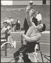 Paralympic athlete Sean O'Grady at various sporting events