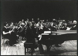 Micheal O'Suilleabhain and orchestra at University of Limerick Proms