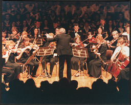 University of Limerick Orchestra with conductor Iosef Calef and UL Choir performing at UL proms