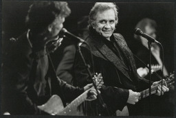 Johnny Cash and Kris Kristopherson at University Concert Hall