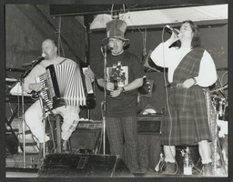 The band Bog the Donkey performing during UL Arts Days