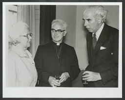 John Kelly (Fine Gael Politician), Dr Ed Walsh and Mrs Hunt [at NIHE Limerick?]