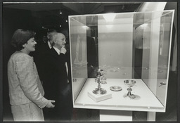 Michael D. Higgins visits the new University Concert Hall and Craggaunowen Museum (Hunt Collection)