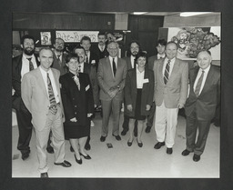 Group of visiting professors from Hungarian educational establishments