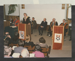 Tony Ryan receiving honorary membership of NIHE Limerick