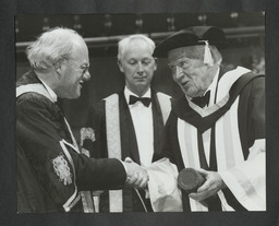 Honorary conferring of Robert W. Galvin (Motorola Corporation)