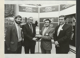 Presentation of MAC Awards 1985