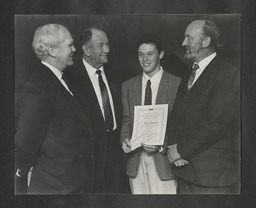 Presentation of the Ford Motor Company Award to Aidan Durack