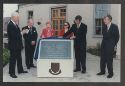 Official opening of Kilmurry Student Village by Dick Spring TD