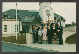 Opening of [clubhouse?] at Plassey Student Village