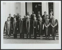 Members of the Governing Body of NIHE Limerick outside Plassey House