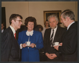 Announcement of University status for NIHE Limerick by Mary O'Rourke Minister for Education at Plassey House