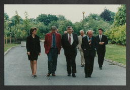 Michael D. Higgins and Jim Kemmy at the University of Limerick