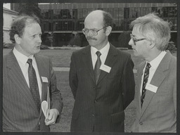 Brian Callanan of Shannon Development and James Reid of F√ÅS with a third unidentified male