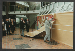 Unveiling of [Desmond Kinney's] Mosaic in the Foundation Building