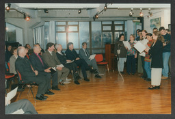 Group shots on UL campus, ecumenical Service, Dr Ed Walsh