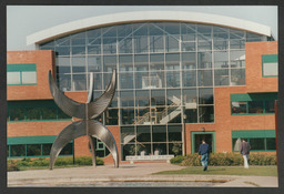 Schumann, Schroedinger and Main Buildings, lecture theatre, campus and buildings