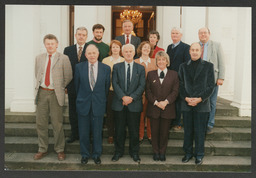 Group and individual shots of Shannon Development and others at UL