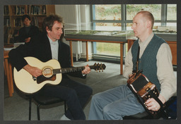 Group shots with Eamon Cuiv politician - Seachtain na Gaeilge