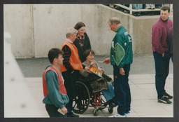 Shoot of Irish soccer team training at UL under Jack Charlton