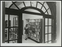 Library in Plassey House Basement