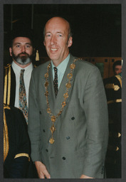 Photos of Dr. Roger GH Downer's inauguration as president of UL