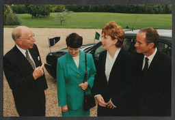 Shots of political visitors to UL including President Mary McAleese, Hungarian ministerial delegation, and Vice Premier of China