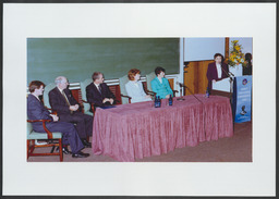 Shots of political visitors to UL including President Mary McAleese, Hungarian ministerial delegation, and Vice Premier of China