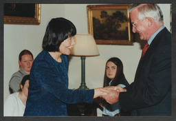 Shots of diplomatic visitors to UL including the Ambassadors of the United States, China, Israel, Iran, Great Britain, Czech Republic, Denmark and Japan