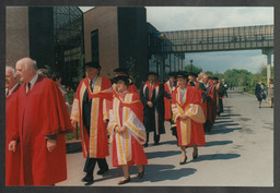 Construction of the Library and Information Science building (LIS) and the Foundation Stone Ceremony