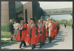 Construction of the Library and Information Science building (LIS) and the Foundation Stone Ceremony