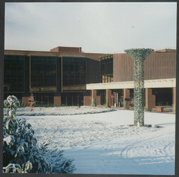 Shots of UL campus covered in snow, shots of King  John's Castle, Custom House, shots of UL campus, [Hunt Museum artefacts?]