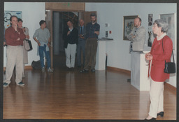 Shots of dignitaries on UL campus including Mary McAleese, an event featuring P. Leo Colgan, opening of a Gordon Lambert collection by Dr Ed Walsh in 1997