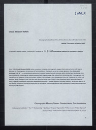 A Curriculum Vitae of Ursula Mawson-Raffalt and Anthony J. Faulder-Mawson , page 6