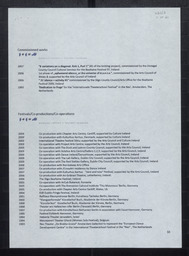 A Curriculum Vitae of Ursula Mawson-Raffalt and Anthony J. Faulder-Mawson , page 11