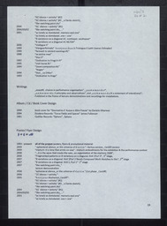 A Curriculum Vitae of Ursula Mawson-Raffalt and Anthony J. Faulder-Mawson , page 19