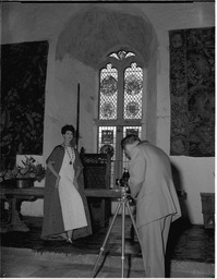 Model at Bunratty Castle