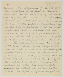 Handwritten brief biographical account of Captain Se·n Breen, page 8